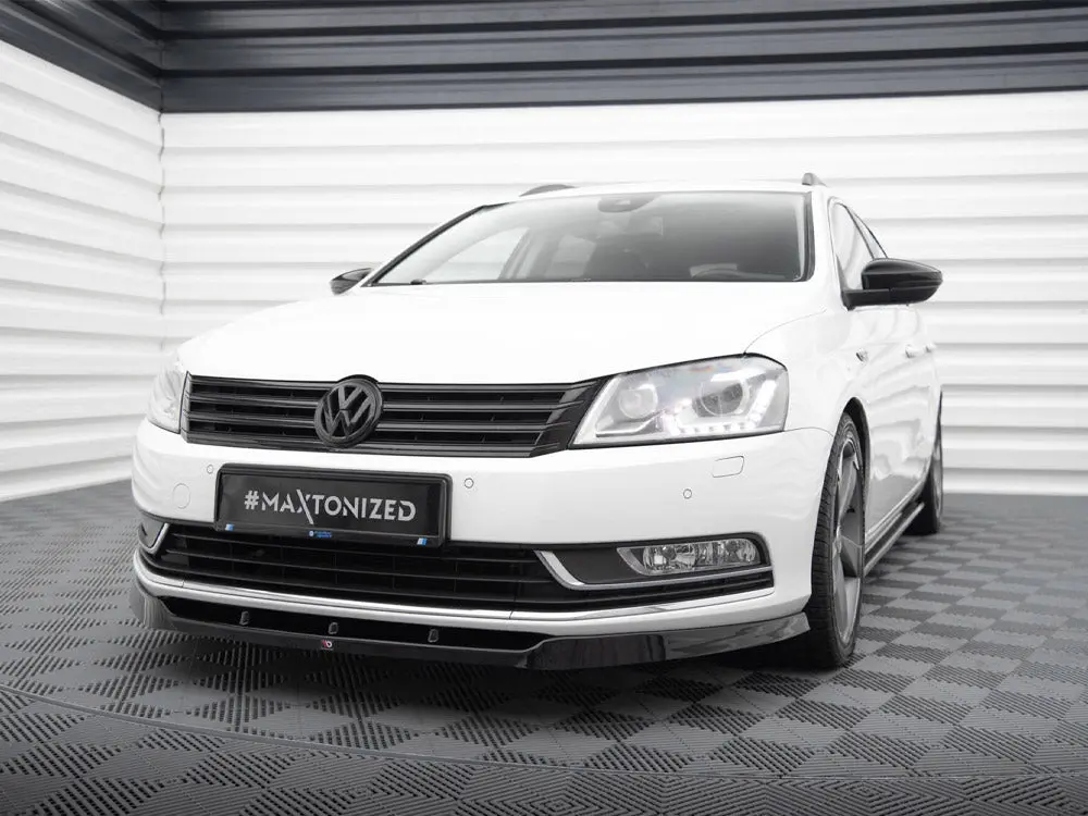 Maxton Design Front Splitter Vw Passat B7 2