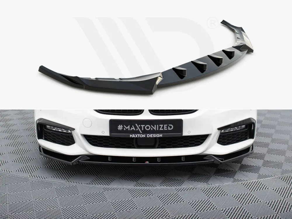 Maxton Design Front Splitter V.4 Bmw 5 M-Pack G30 / G31 1