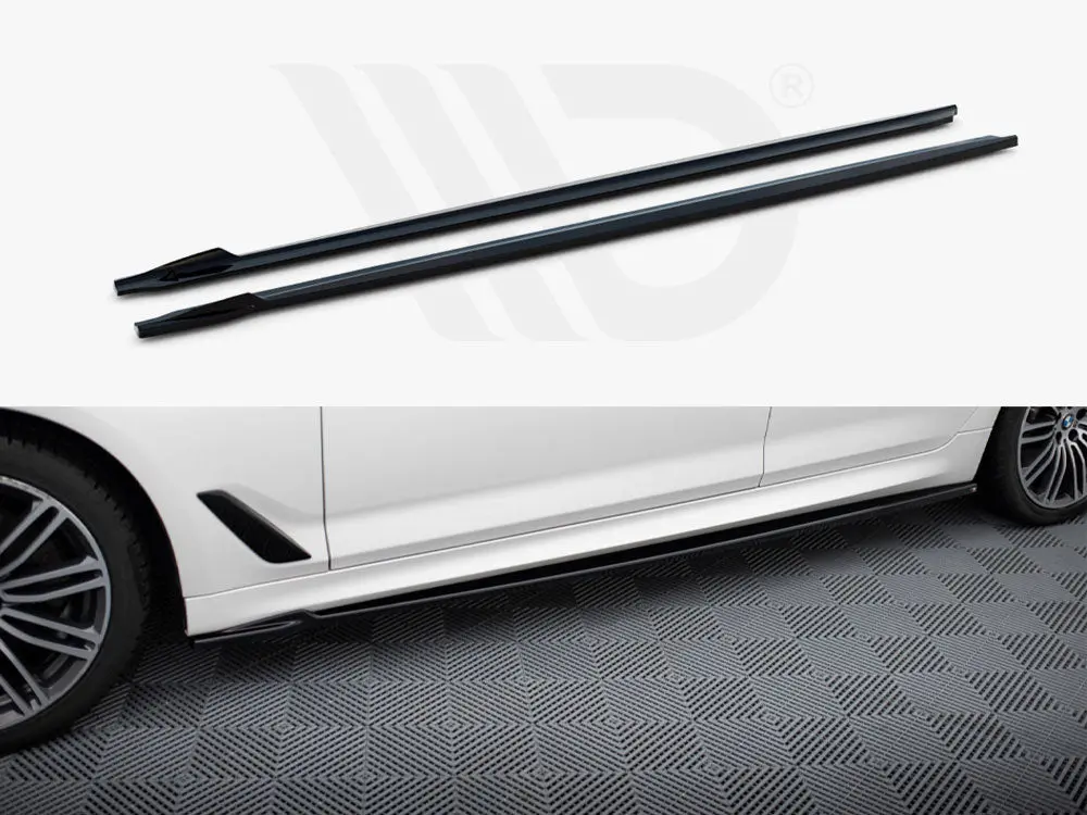 Maxton Design Side Skirts Diffusers V.2 Bmw 5 M-Pack G30 / G31 1