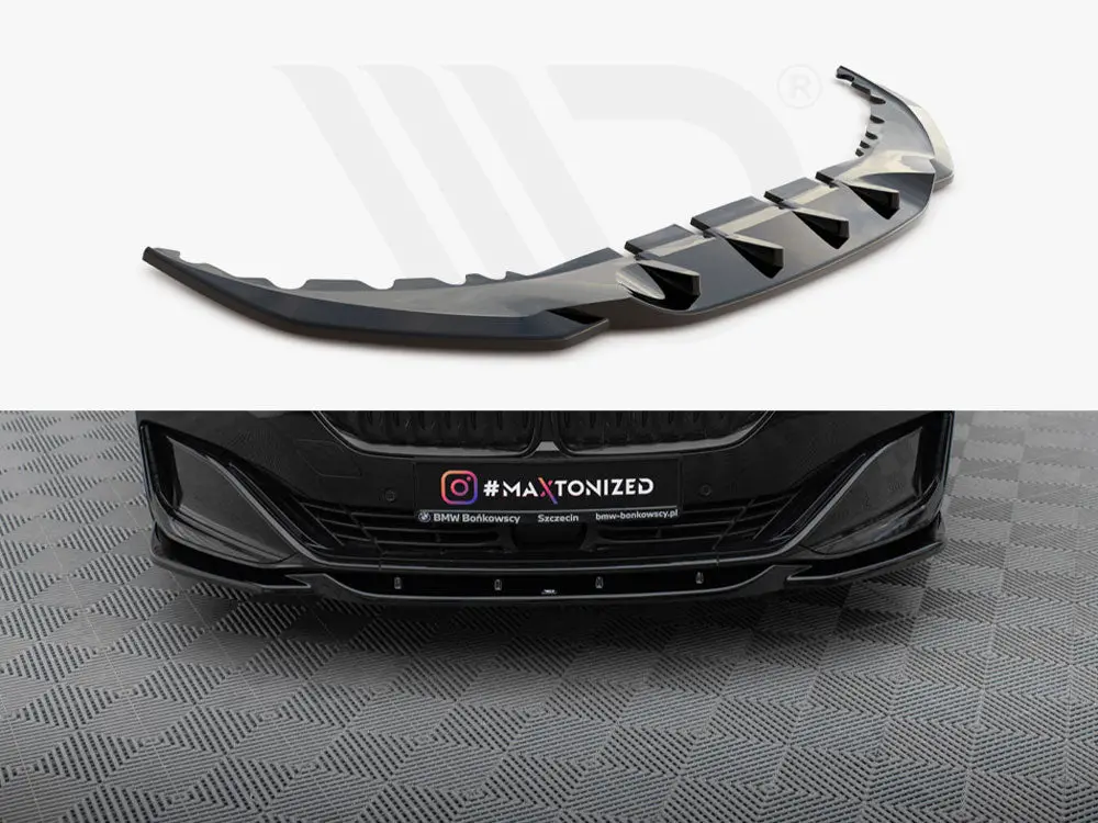 Maxton Design Front Splitter V.2 Bmw 7 G11 Facelift 1