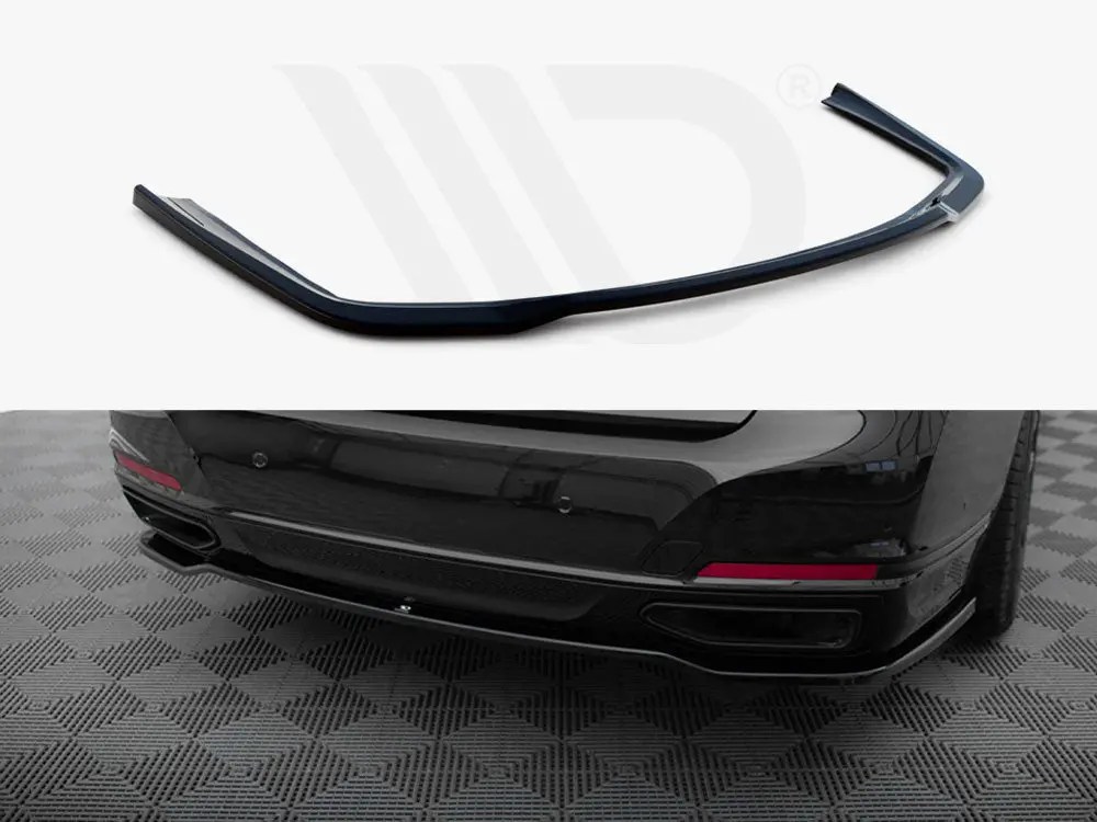 Maxton Design Central Rear Splitter Bmw 7 G11 Facelift 1