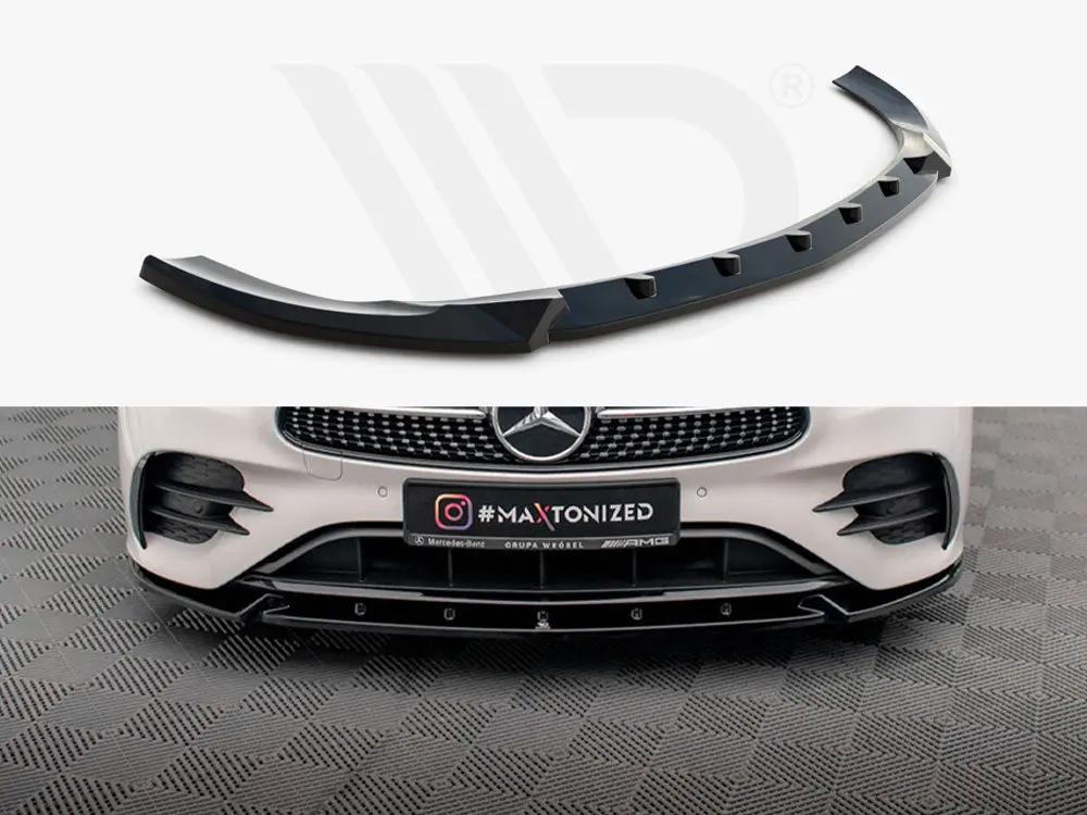 Maxton Design Front Splitter V.2 Mercedes-Benz E W213 Coupe (C238) / Cabriolet (A238) Amg-Line / 53 Amg 1