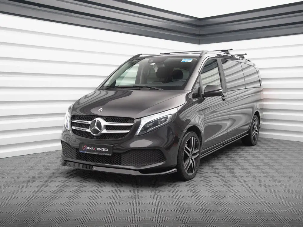 Maxton Design Front Splitter V.1 Mercedes-Benz V-Class W447 Facelift 2