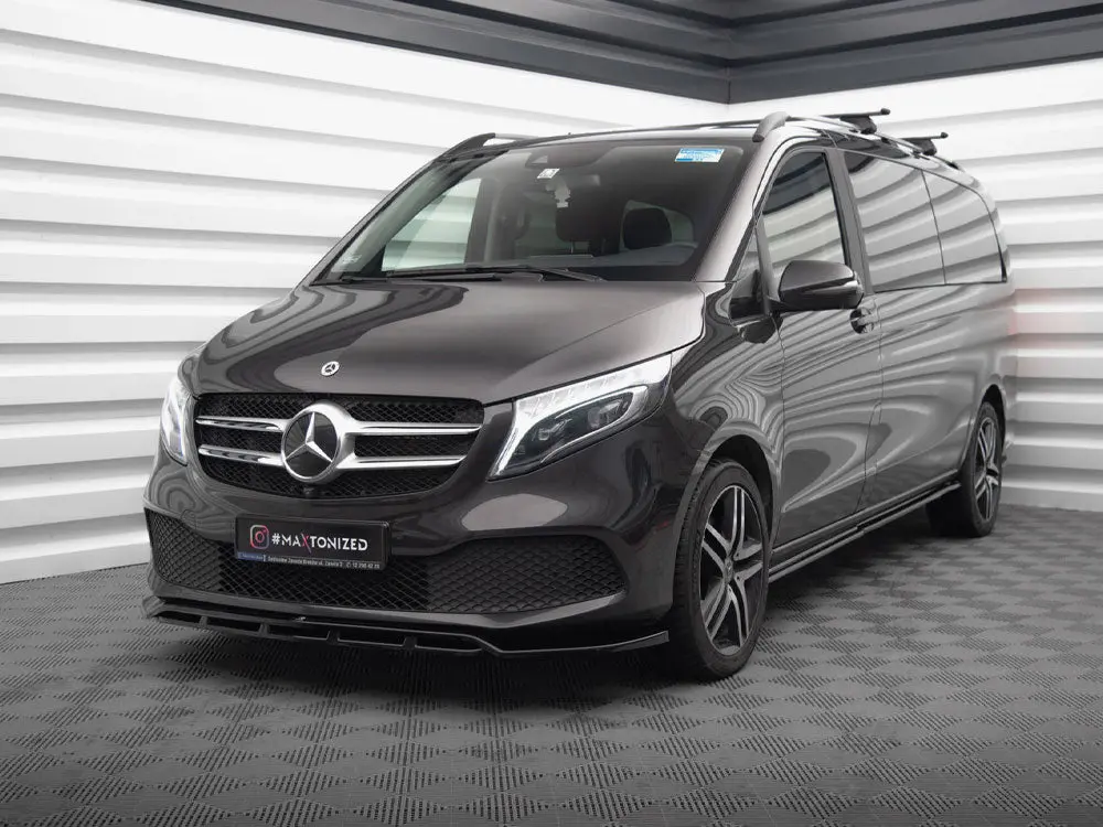 Maxton Design Front Splitter V.2 Mercedes-Benz V-Class W447 Facelift 2