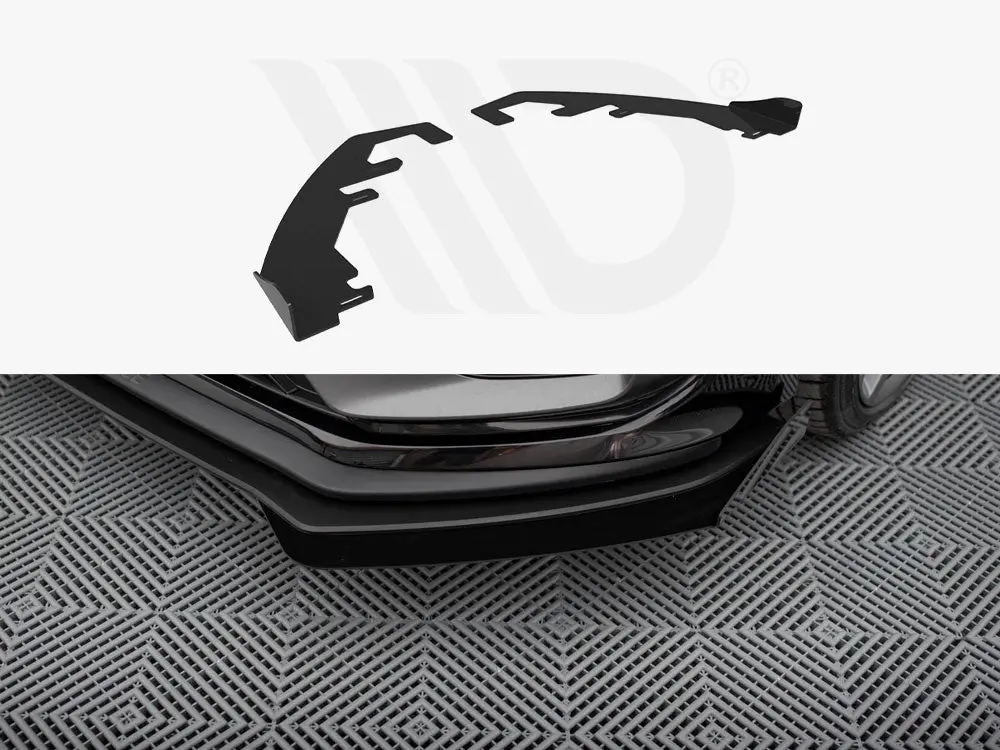 Maxton Design Front Flaps Ford Fiesta St Mk8 Facelift 1