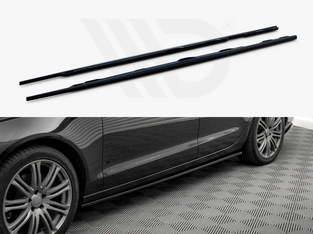 Maxton Design Side Skirts Diffusers V.2 Audi A6 C7 1