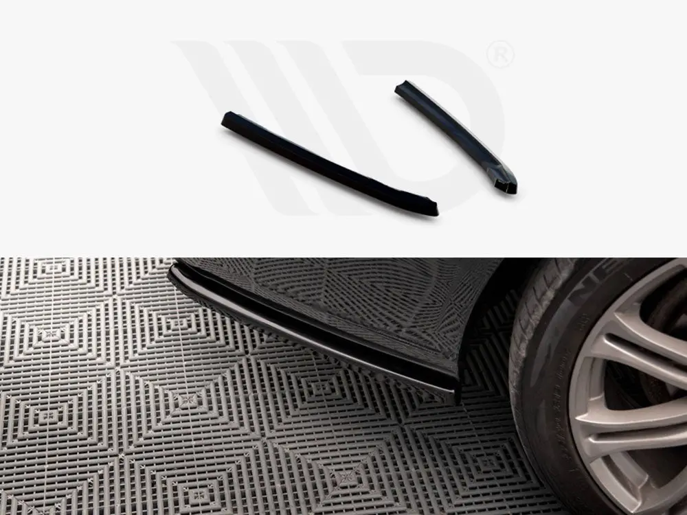Maxton Design Rear Side Splitters V.2 Audi A6 Avant C7 1