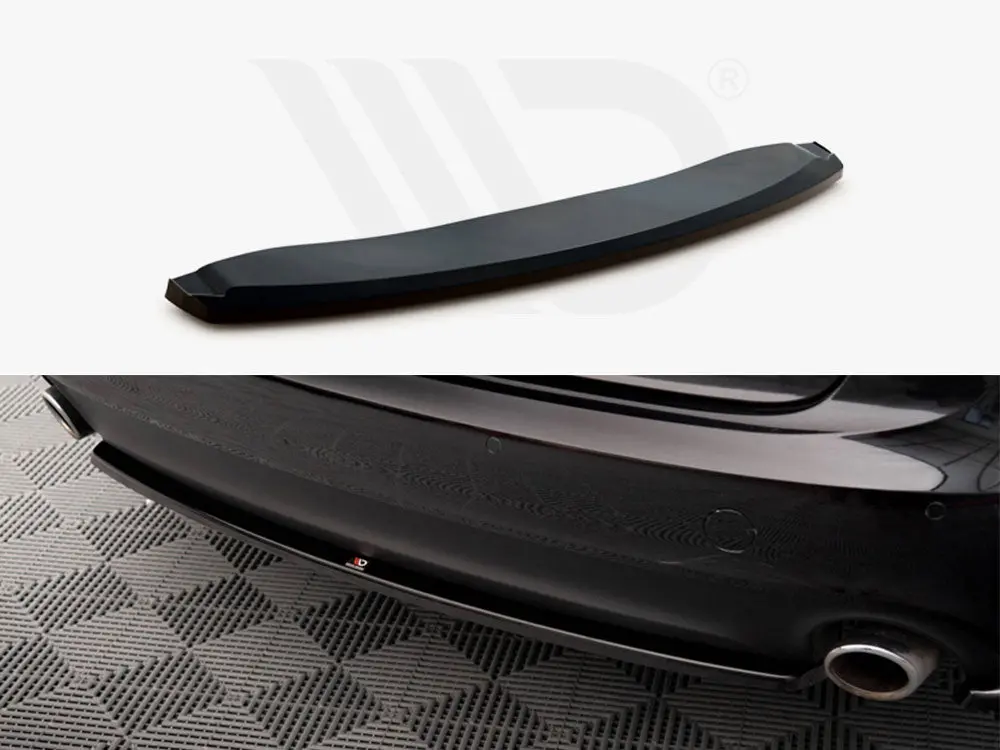 Maxton Design Central Rear Splitter Audi A6 Avant C7 1