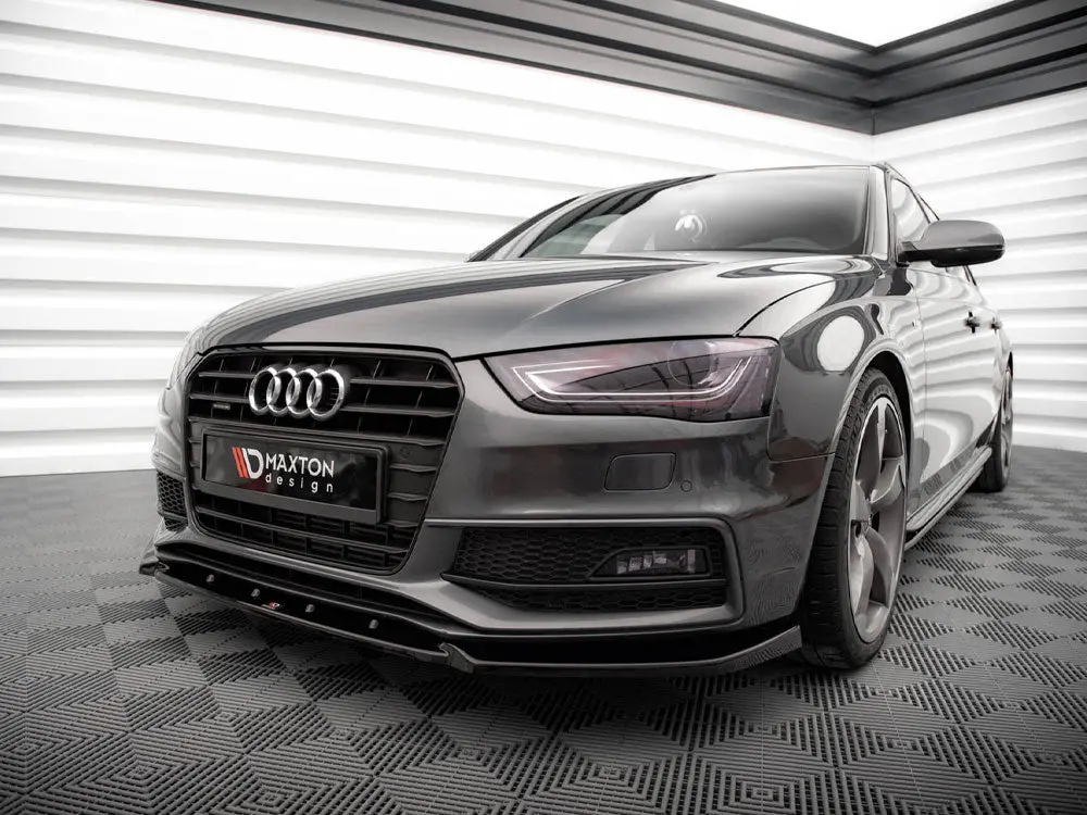 Maxton Design Front Splitter V.3 Audi A4 S-Line / S4 B8 Facelift 2