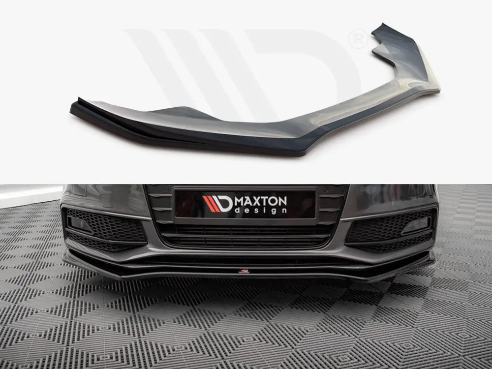 Maxton Design Front Splitter V.4 Audi A4 S-Line / S4 B8 Facelift 1