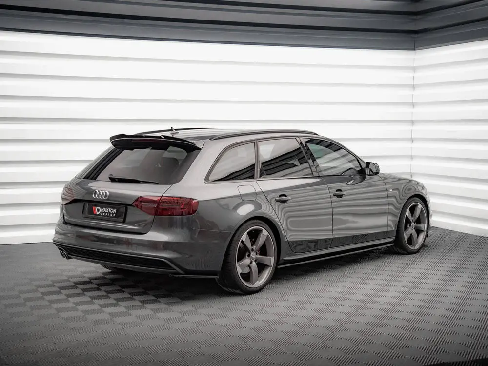Maxton Design Spoiler Cap Audi A4 S-Line / S4 Avant B8 Facelift 2