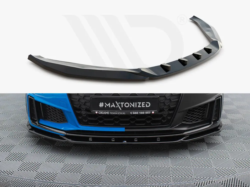 Maxton Design Front Splitter V.2 Audi Tt S 8S Facelift 1