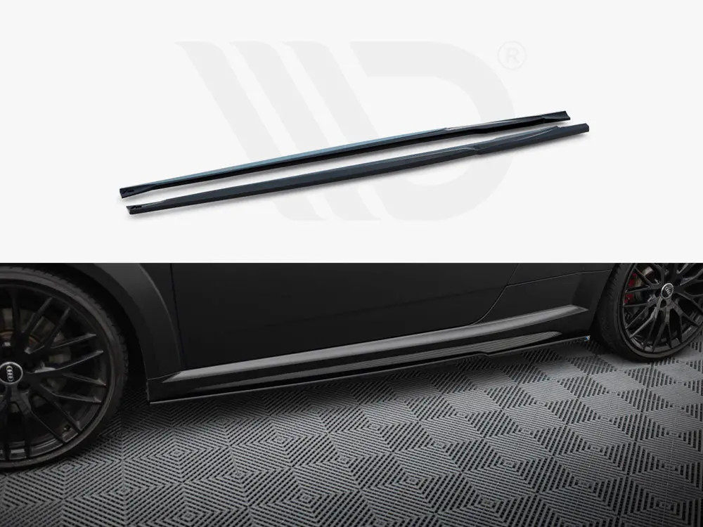 Maxton Design Side Skirts Diffusers Audi Tt S 8S Facelift 1