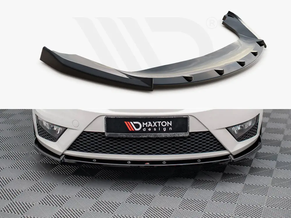 Maxton Design Front Splitter V.2 Seat Ibiza Fr Sc Mk4 Facelift 1