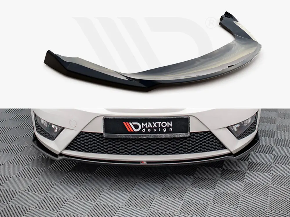Maxton Design Front Splitter V.1 Seat Ibiza Fr Sc Mk4 Facelift 1