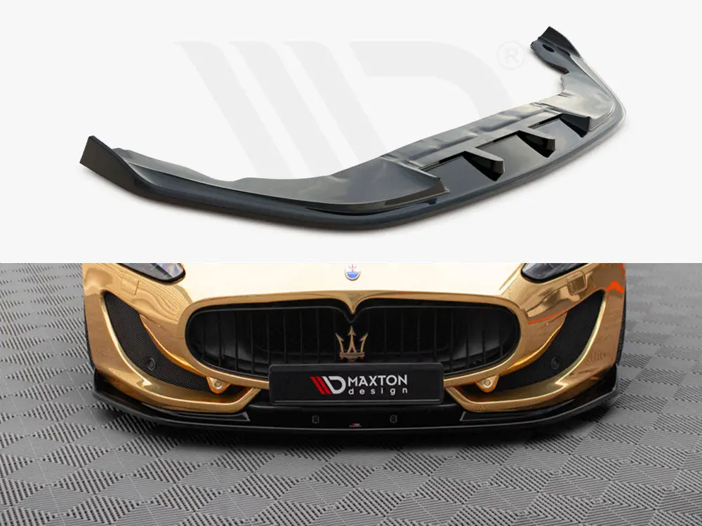 Maxton Design Front Splitter V.1 Maserati Granturismo Mk1 Facelift 1