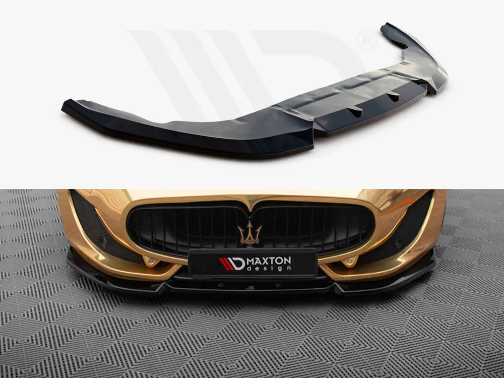 Maxton Design Front Splitter V.2 Maserati Granturismo Mk1 Facelift 1