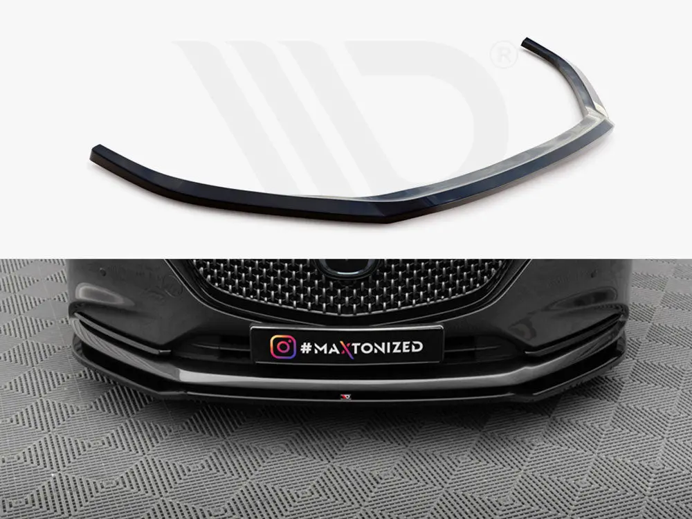 Maxton Design Front Splitter V.1 Mazda 6 Mk3 Facelift 1