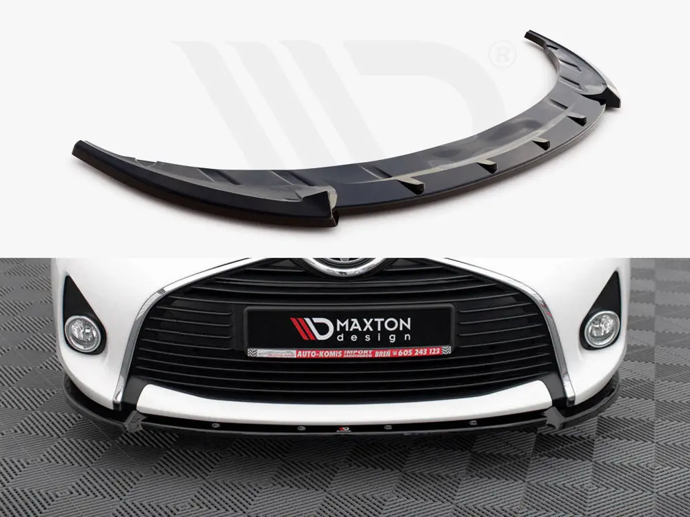 Maxton Design Front Splitter Toyota Yaris Mk3 Facelift 1