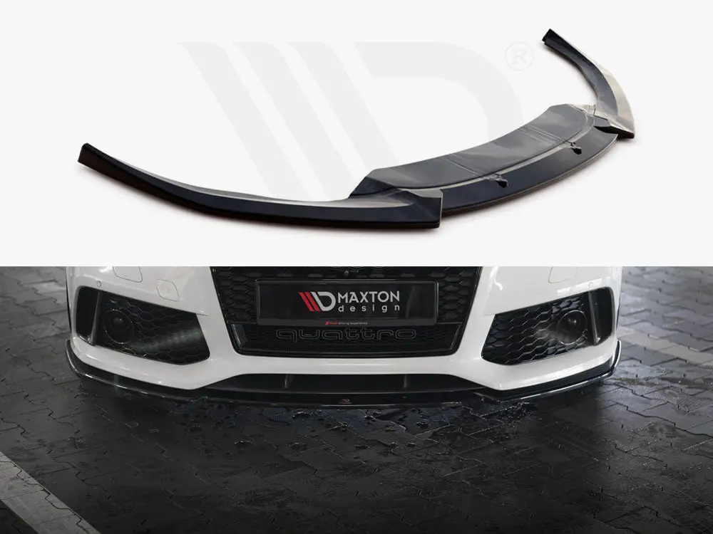 Maxton Design Front Splitter V.3 Audi Rs7 C7 Facelift 1