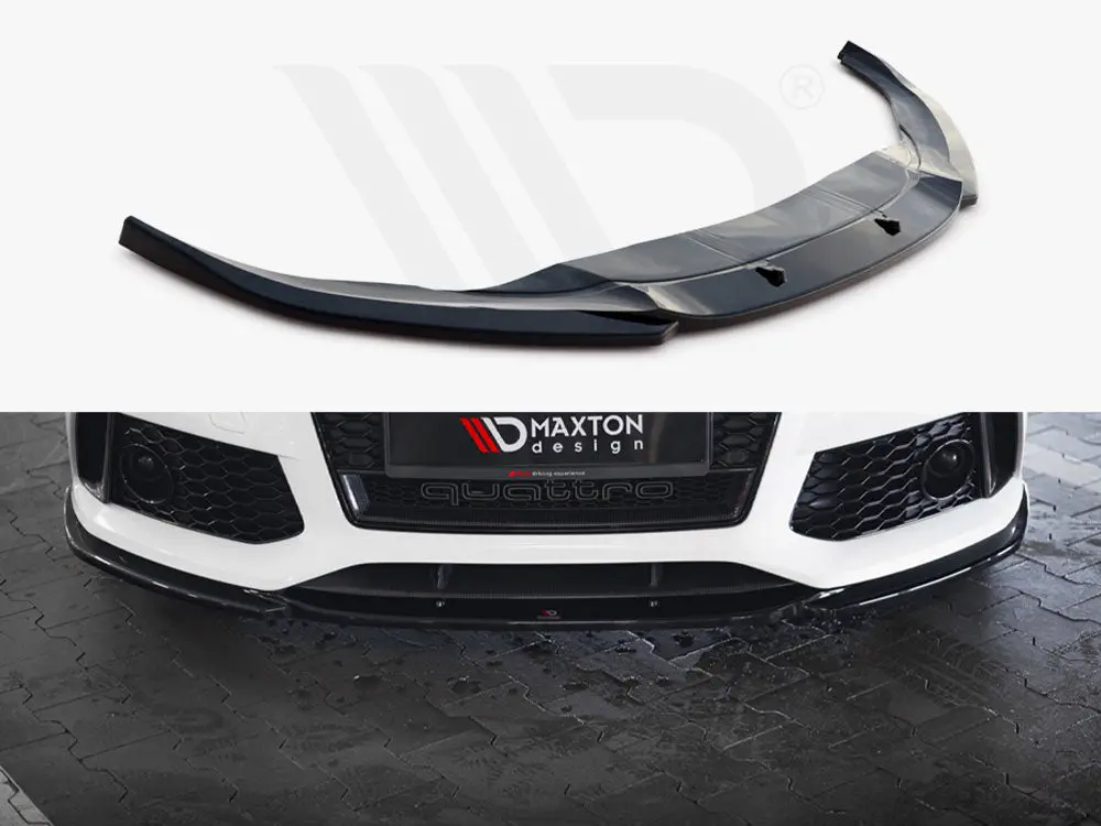 Maxton Design Front Splitter V.4 Audi Rs7 C7 Facelift 1
