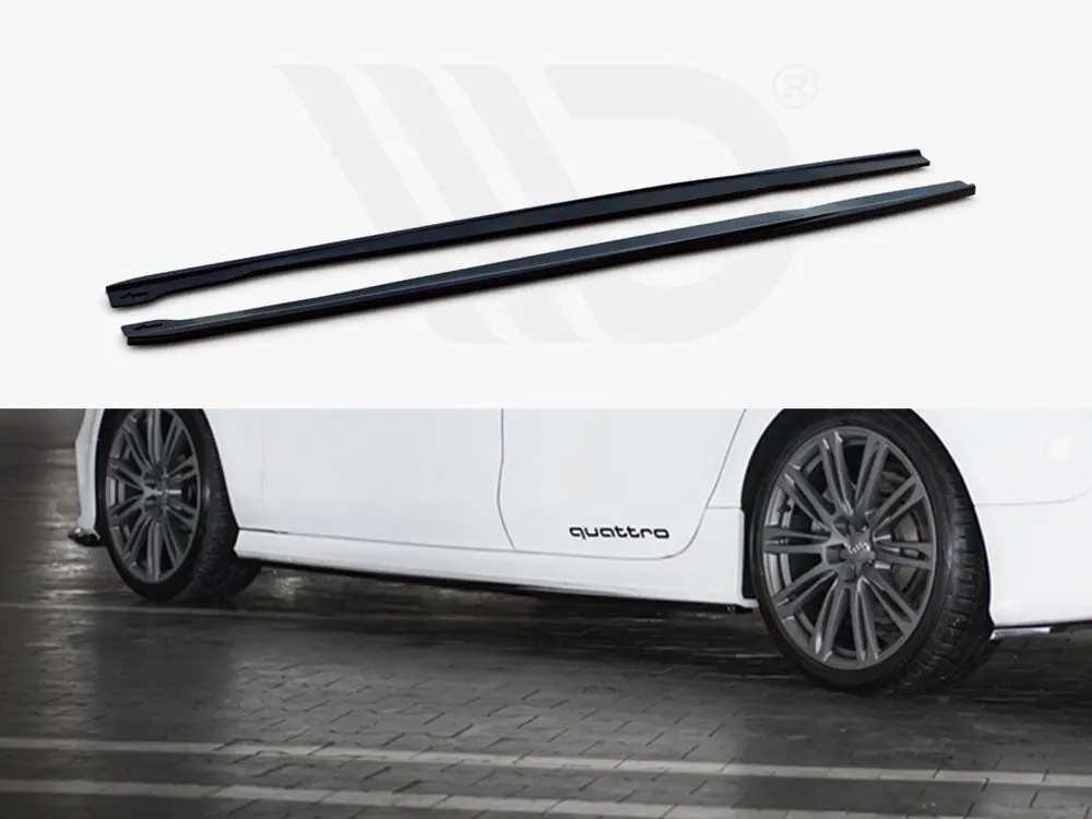 Maxton Design Side Skirts Diffusers V.2 Audi Rs7 C7 Facelift 1