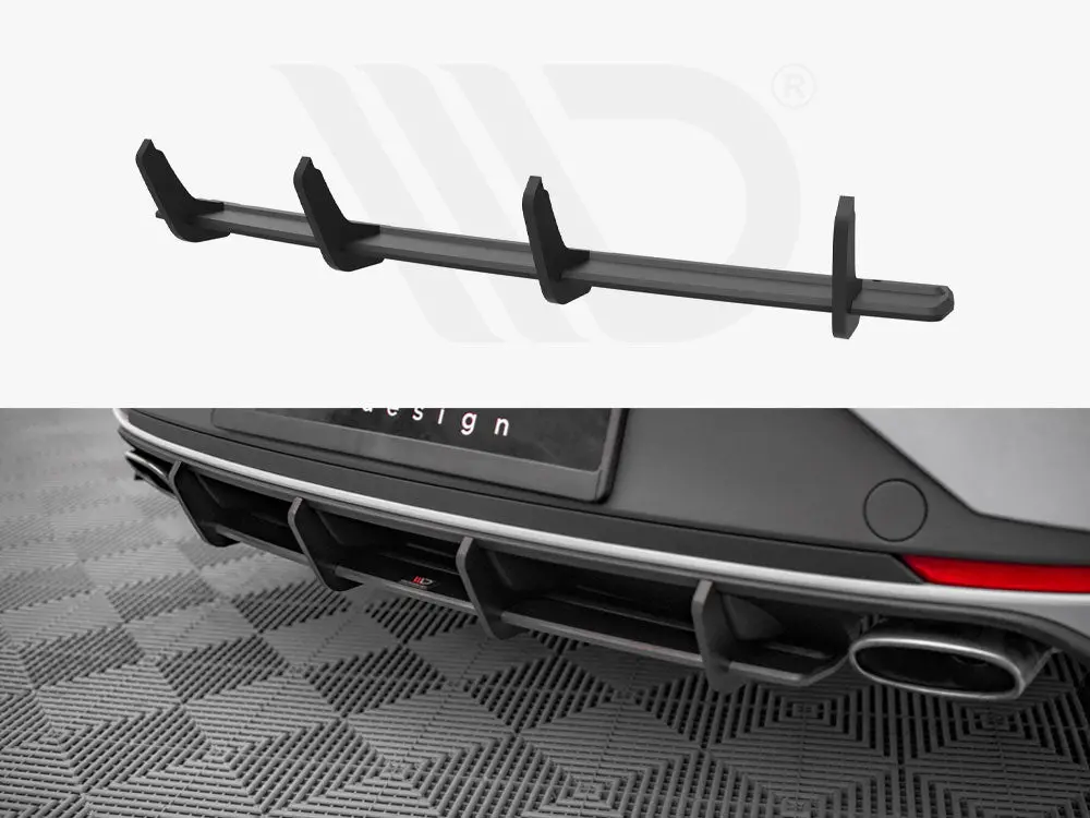 Maxton Design Street Pro Rear Diffuser Seat Leon Cupra Sportstourer Mk3 1