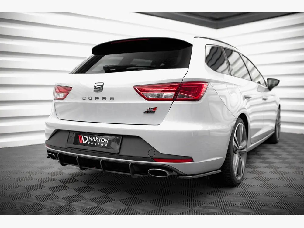 Maxton Design Rear Side Splitters V.1 Seat Leon Cupra Sportstourer Mk3 2
