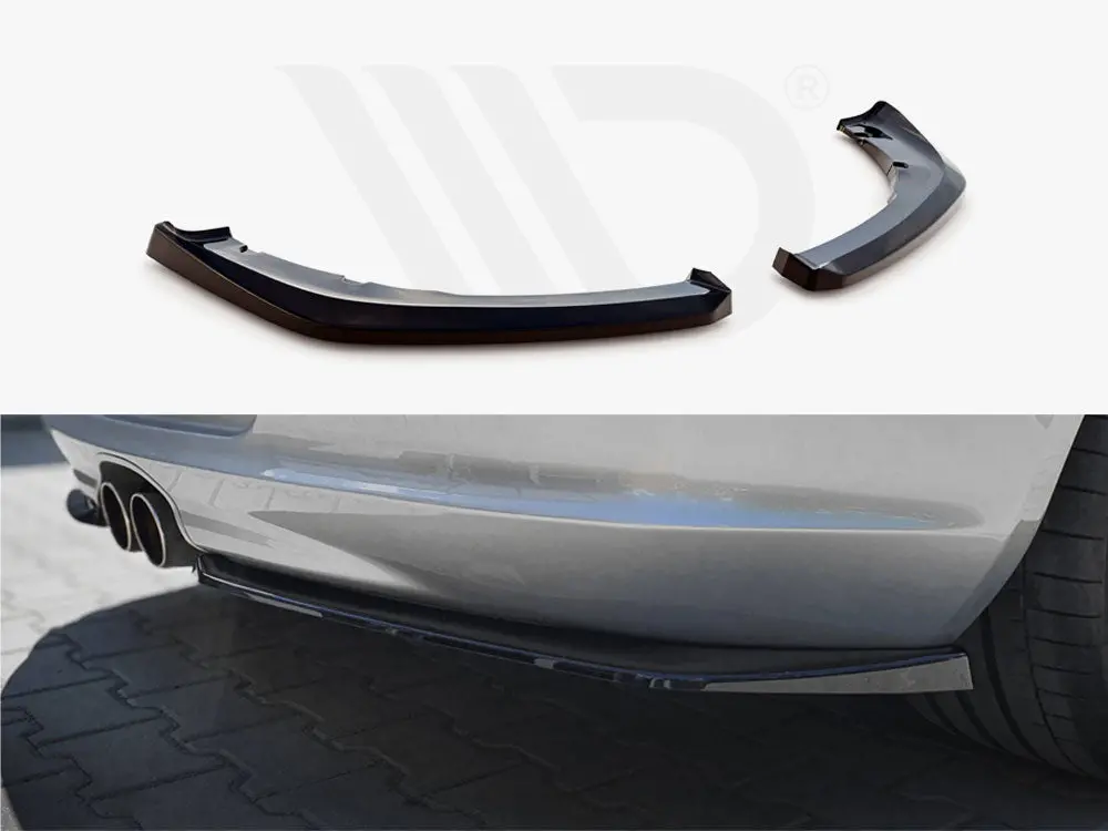 Maxton Design Rear Side Splitters Porsche Boxster 987 1