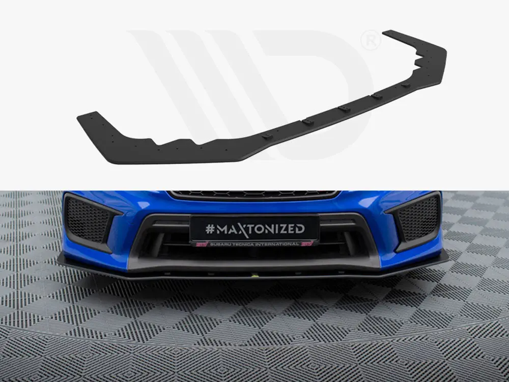 Maxton Design Street Pro Front Splitter Subaru Wrx Sti Mk1 Facelift 1