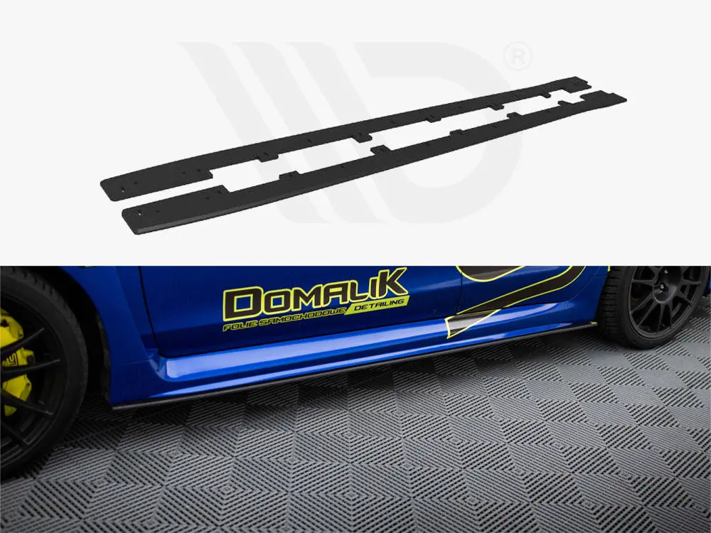 Maxton Design Street Pro Side Skirts Diffusers Subaru Wrx Sti Mk1 1