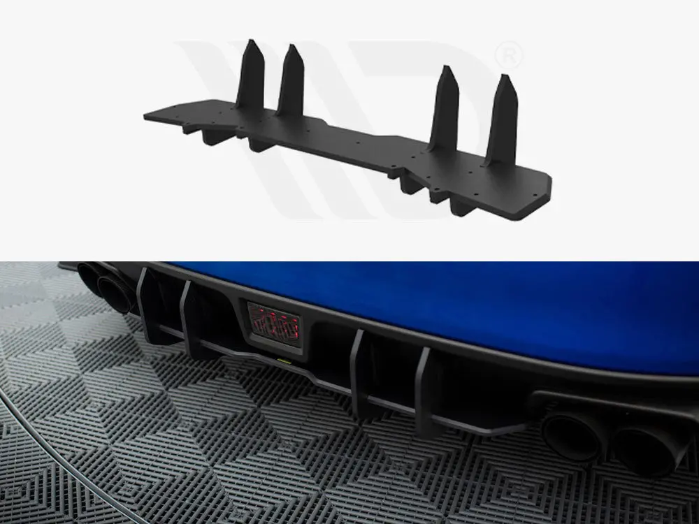 Maxton Design Street Pro Rear Diffuser Subaru Wrx Sti Mk1 1