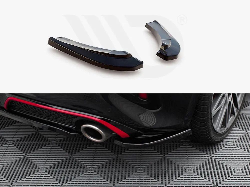 Maxton Design Rear Side Splitters Kia Ceed Gt Mk3 Facelift 1