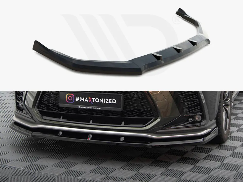 Maxton Design Front Splitter V.1 Lexus Nx F-Sport Mk2 1