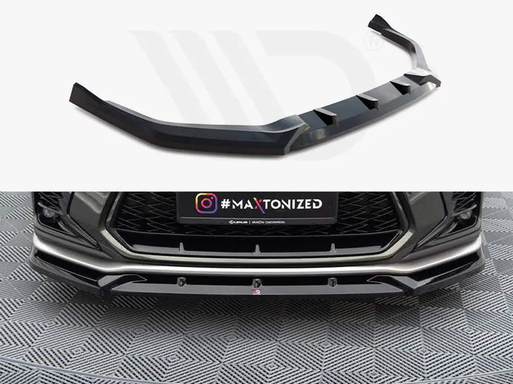 Maxton Design Front Splitter V.2 Lexus Nx F-Sport Mk2 1