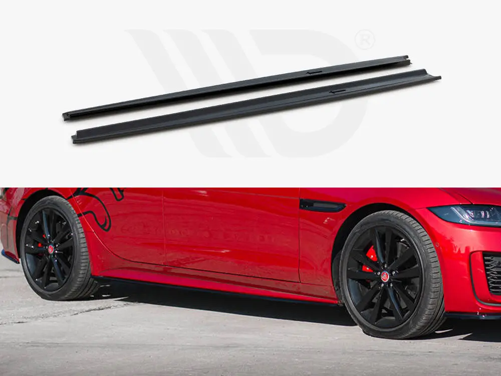 Maxton Design Side Skirts Diffusers Jaguar Xe R-Dynamic X760 Facelift 1