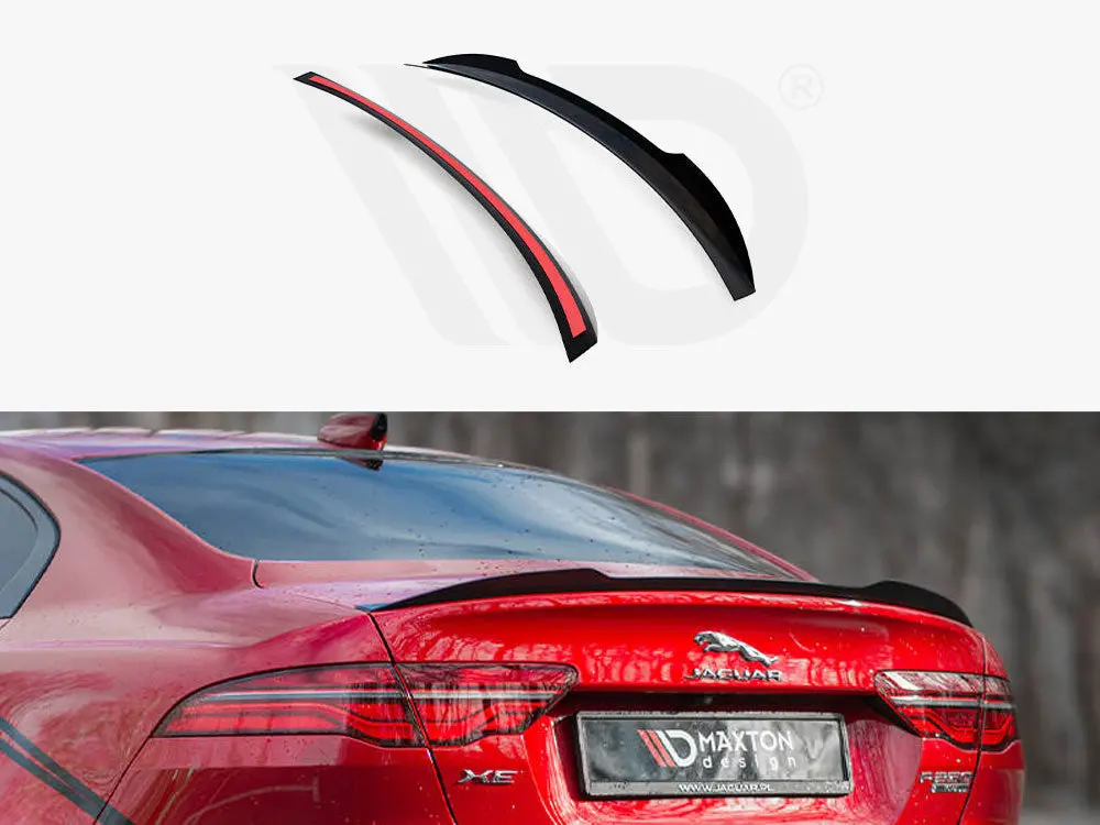 Maxton Design Spoiler Cap Jaguar Xe R-Dynamic X760 Facelift 1