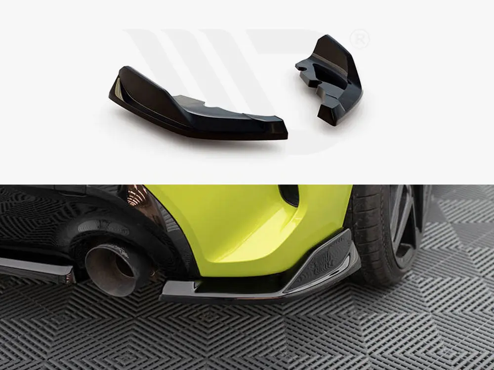 Maxton Design Rear Side Splitters V.9 Bmw 1 M-Pack / M135i F40 1