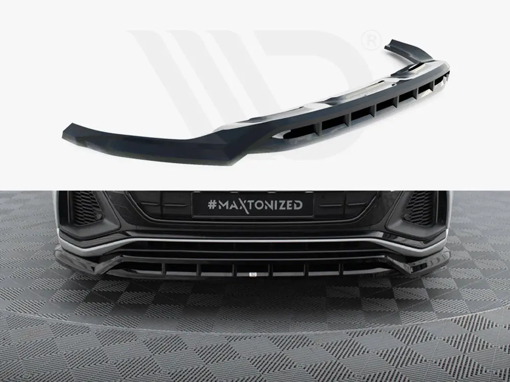 Maxton Design Front Splitter V.2 Audi Sq8 / Q8 S-Line Mk1 1