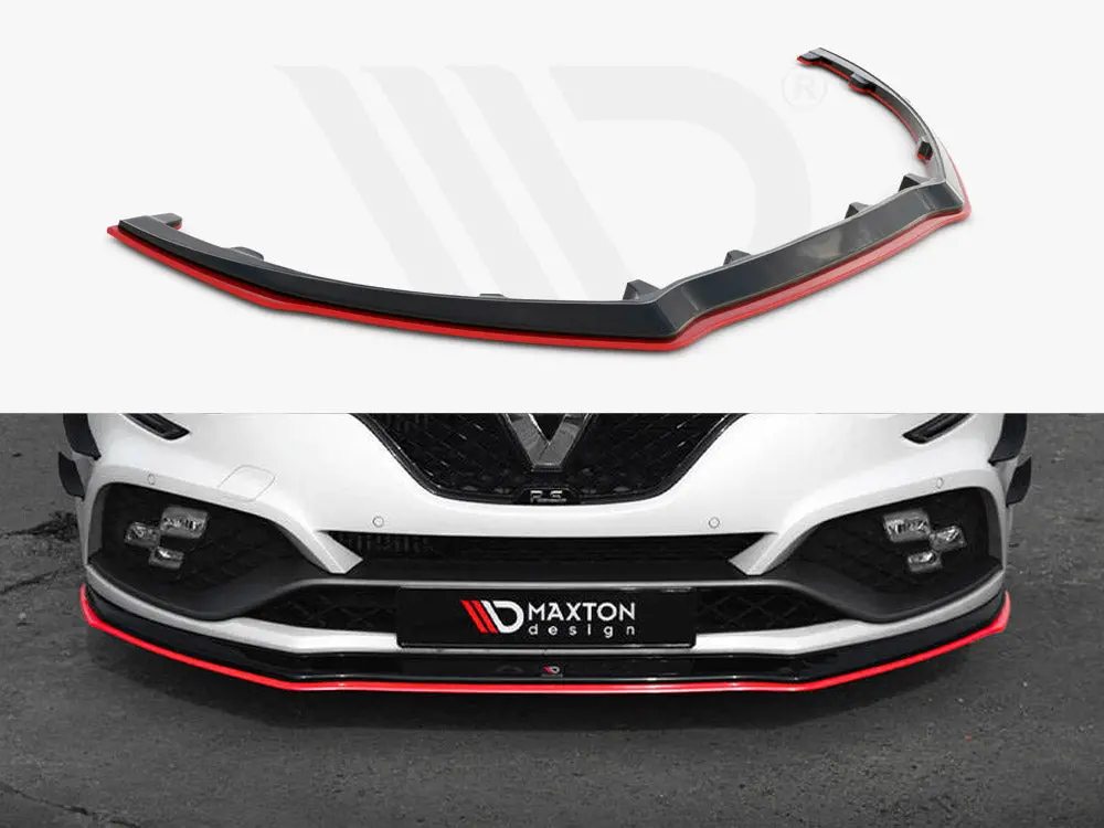 Maxton Design Front Splitter V.3 Renault Megane Rs Mk4 1