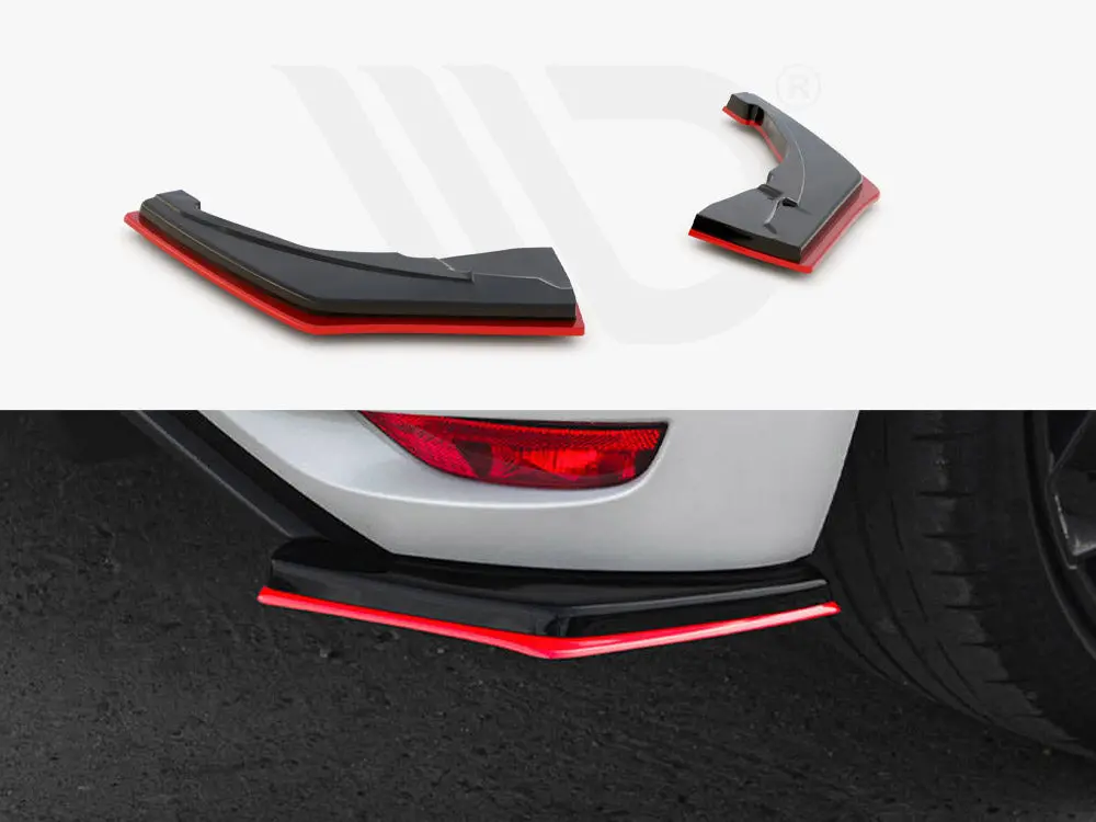 Maxton Design Rear Side Splitters V.2 Renault Megane Rs Mk4 1