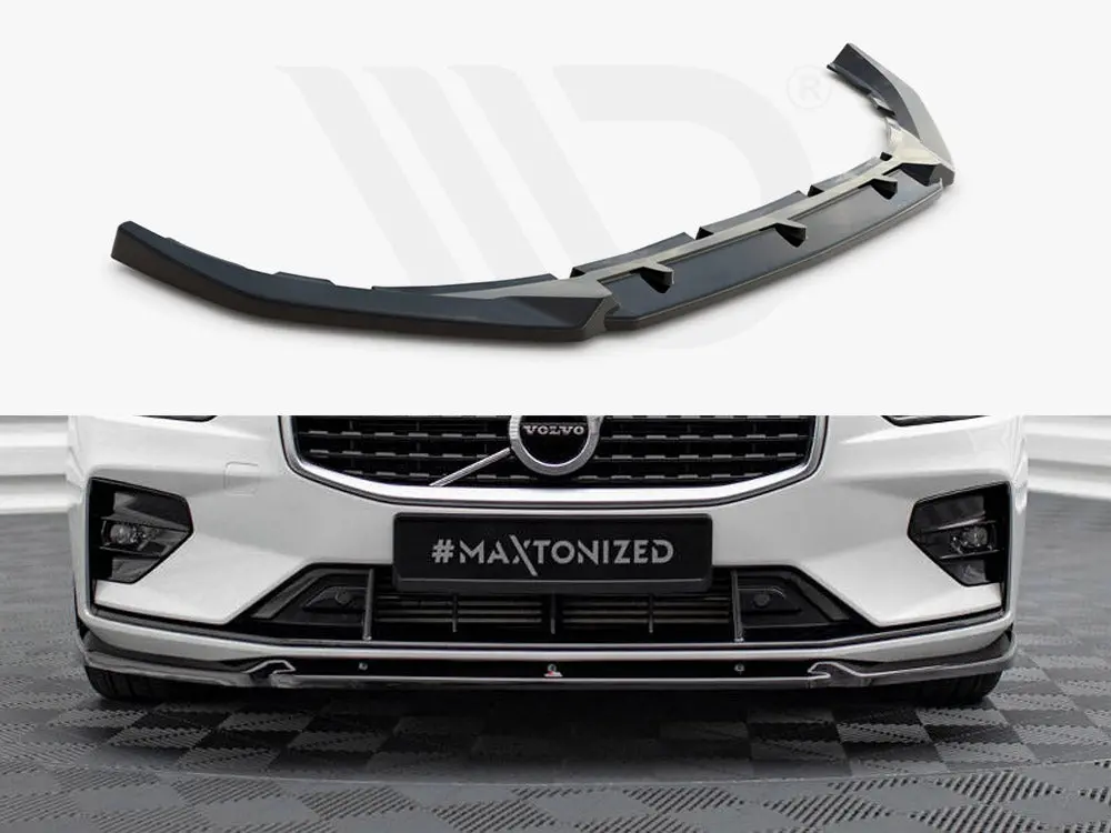 Maxton Design Front Splitter V.1 Volvo S60 / V60 R-Design Mk3 1