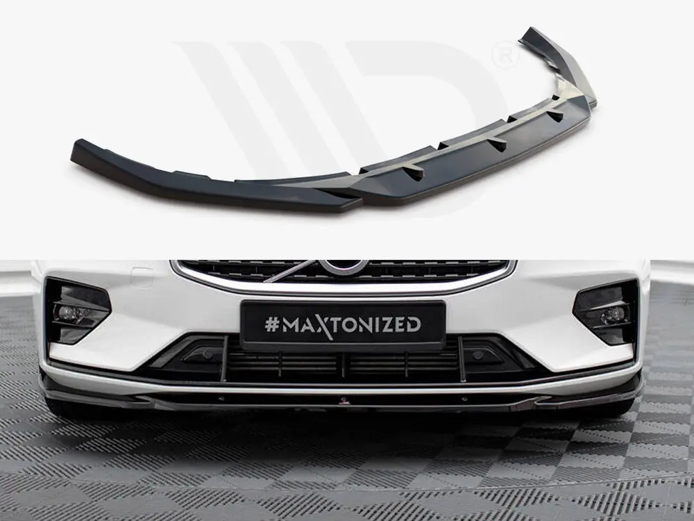 Maxton Design Front Splitter V.2 Volvo S60 / V60 R-Design Mk3 1