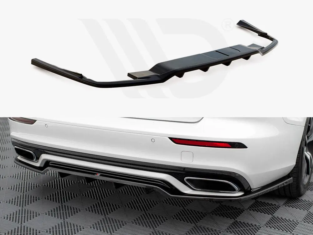 Maxton Design Central Rear Splitter (Vertical Bars) Volvo S60 / V60 R-Design Mk3 1