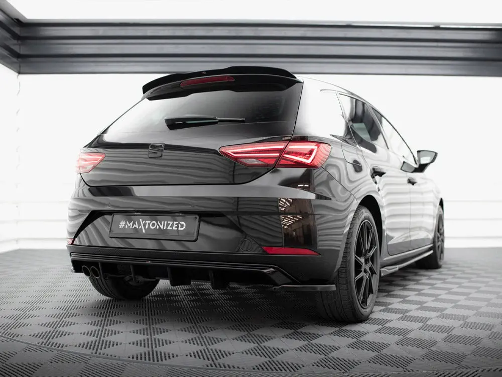 Maxton Design Rear Side Splitters V.2 Seat Leon Mk3 Facelift 2
