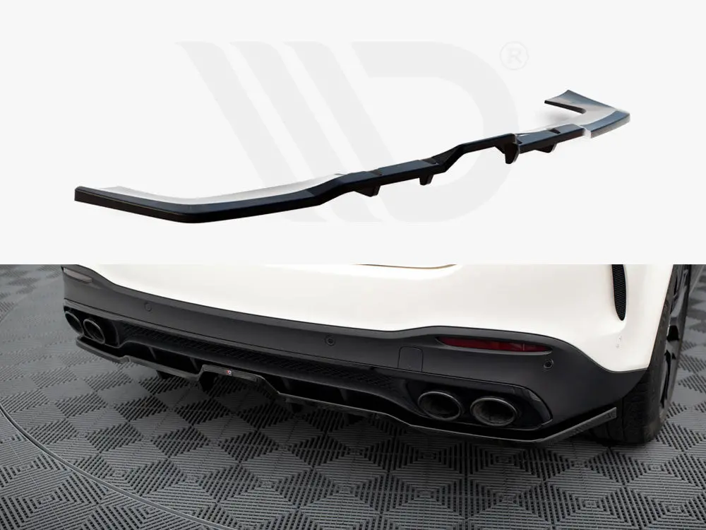 Maxton Design Central Rear Splitter (Vertical Bars) Mercedes-Amg Gle 53 W167 1