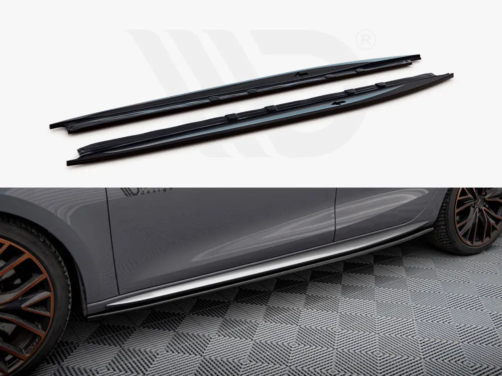 Maxton Design Side Skirt Diffusers V.1 Cupra Leon St / Hatchback Aero Mk1 Facelift 1