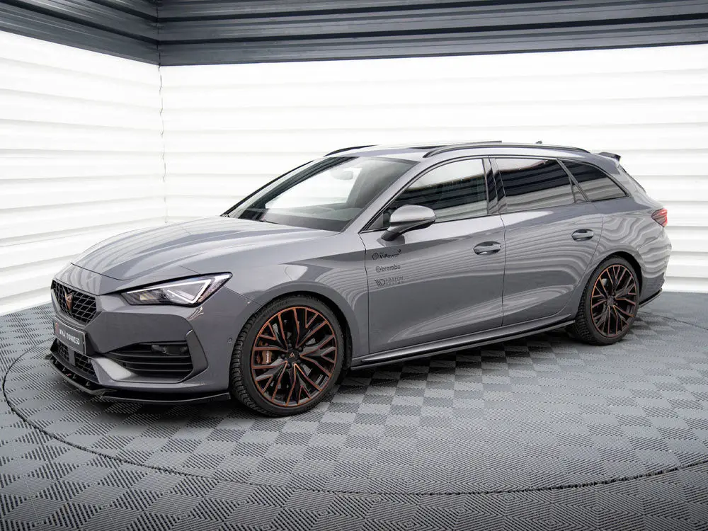 Maxton Design Side Skirt Diffusers V.1 Cupra Leon St / Hatchback Aero Mk1 Facelift 2