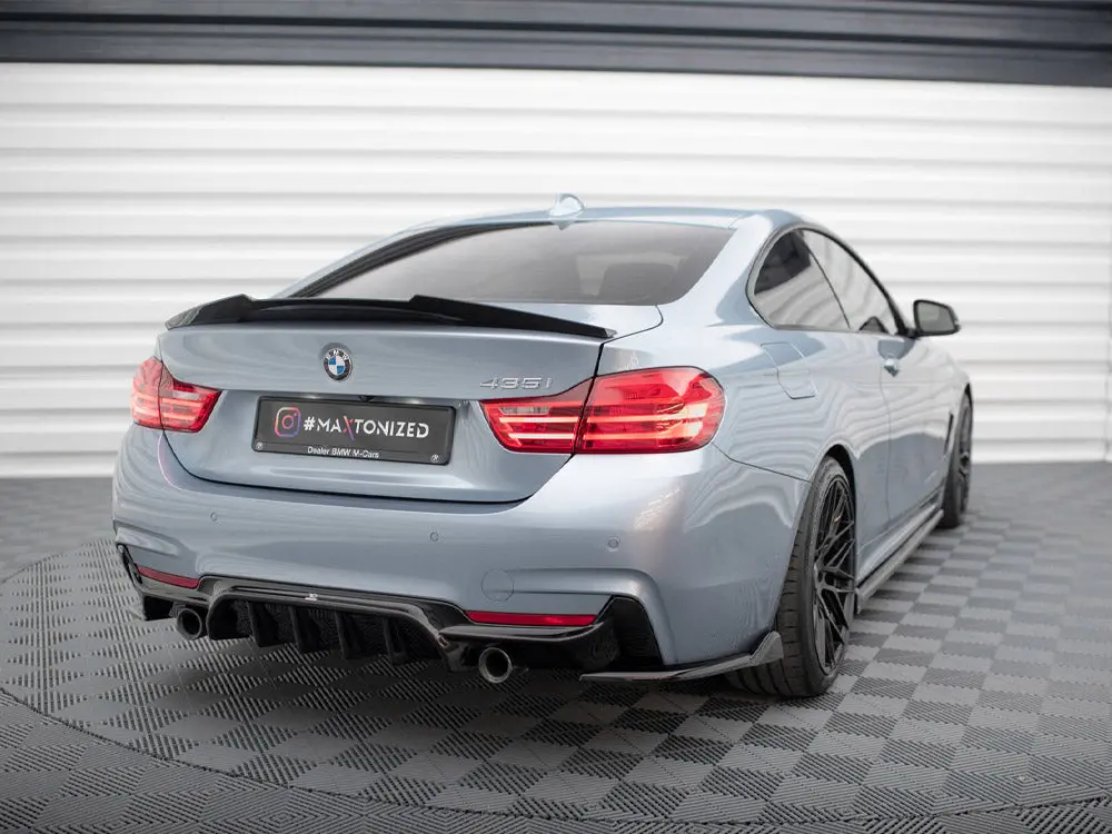 Maxton Design Rear Side Splitters V.5 Bmw 4 Coupe M-Pack F32 2