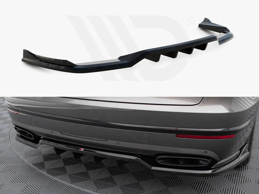 Maxton Design Central Rear Splitter (Vertical Bars) Bentley Bentayga Mk1 1